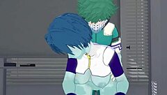 Toru Hagakure And Kaoruko Awata Bubble Girl Intense Sex My Hero Academia Hentai