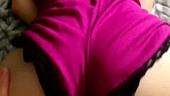 lingerie tease with noitakails