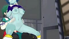 Toru Hagakure And Kaoruko Awata Bubble Girl Intense Sex My Hero Academia Hentai