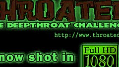 Giving oral sex to cock