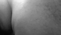 Latina amateur couple gets down for a quick bathroom fuck in steamy action