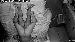 Spy cam catches raw morning gay bareback action