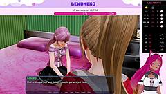 Vtuber Lewdneko plays Harem Hotel part 25.