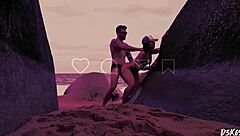 full of excitement she asked for something special cumming hard