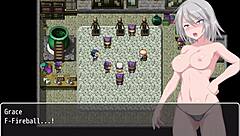 grace faces humiliation in labyrinth town hentai game part 5