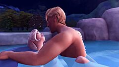 frozen betrayal 2 - elsa and kristoff public sex in the wild - 3d hentai 😏
