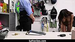 The Stolen Jewelry Falls From Teen's Bra During Deepthroat And Doggy