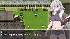 grace faces humiliation in labyrinth town hentai game part 5