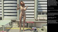 i enjoy this big apple small gesture episode in 3d comics style