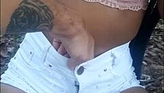 Bunduda Latina gets her ass pounded in public park