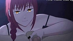 Denji’s anal sex with Makima in a kinky hentai scene
