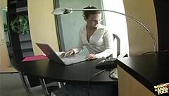 hey, this secretary deserves a hard pussy pounding after work today!