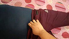 Indian babe, are you enjoying doggy with step-brother in stockings?