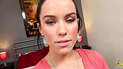 Megan Rain Gives Petite Latina Blowjob in Hardcore POV