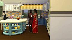 इंडियन स्टेप मॉम दो सन्स को पहली बार चोदती है