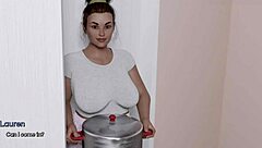 Stepmom, why are you giving a blowjob to that pervert in bed? Part 2 of heart problems.