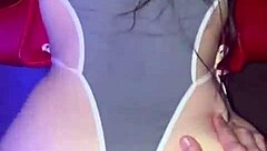 old wife bent over in doggystyle