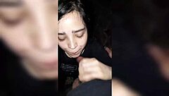 Colombian latina gives blowjob to friends with passion