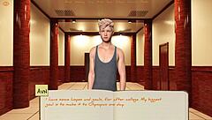 College bound, meeting my new gay roommate in hentai style