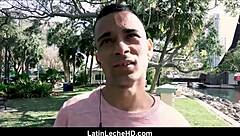Young Spanish twink gets paid for POV sex videos