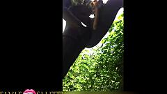 Naija teen's pussy fucked with legs wide open