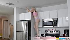 Voyeur Catches Stepsister Masturbating, Leads to Hot Sex