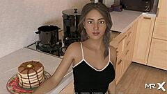 Emotional Journey in Successful Shopping Adventure in 3D Anime