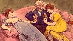 Vintage Cartoon Drawings with Erotic Themes