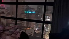 in this romantic sex scene, she licks his cock before riding and getting cum inside