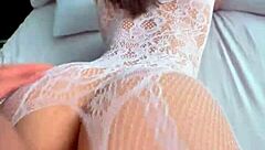 Big ass Latina shaking her body in HD video