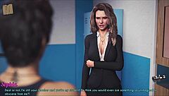 A wife and stepmother engage in a game.