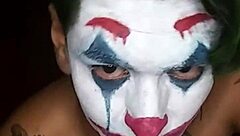 Gay cock cosplay: Joker's wild solo performance in 2019