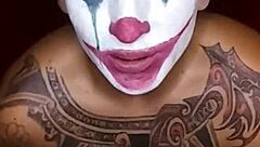 joker jacks off his dick in 2019 cosplay