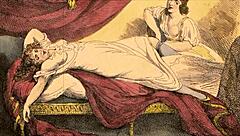 Vintage Cartoon Drawings with Erotic Themes