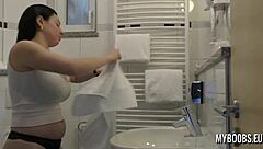 Waking Up To Talia Amanda's Big Natural Boobs Excites Me.