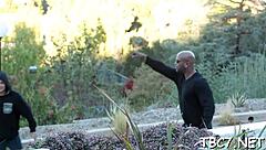 this huge black cock pounds a teen