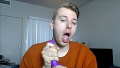 This is a POV of a hot gay blowjob scene