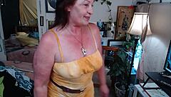 Long-legged DawnSkye1962 models sundresses with curvy charm