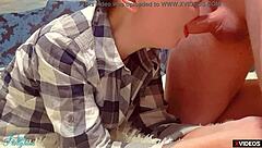 babe in pantyhose with step brother at home