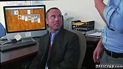 Young gay boy gets fucked hard in free video