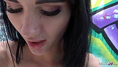 beim ersten treffen direkt gefickt - mini titten teen 18+ ao draussen in berlin