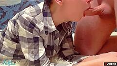 babe in pantyhose with step brother at home