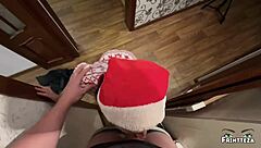 Christmas Alone With Stepmom Fuck In Pantry Creampie