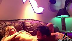 alex legend, why are you inserting your massive dick into christie steven's pussy lips?