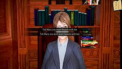 Is My New Family 282 Featuring Redhead MILF With Big Ass In Anime Style?