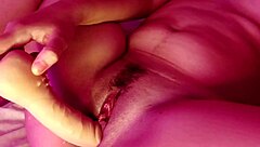 dominating huge natural tits and big ass in bedroom