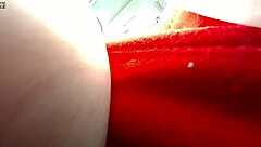 Giantess Hides Tiny 18+ Man in Huge Tits