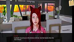Visual novel with sexual content featuring a new family called 300