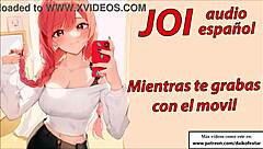 Follow these femdom instructions to cum while recording.