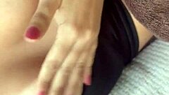 Wife sends video of lover sucking her big tits